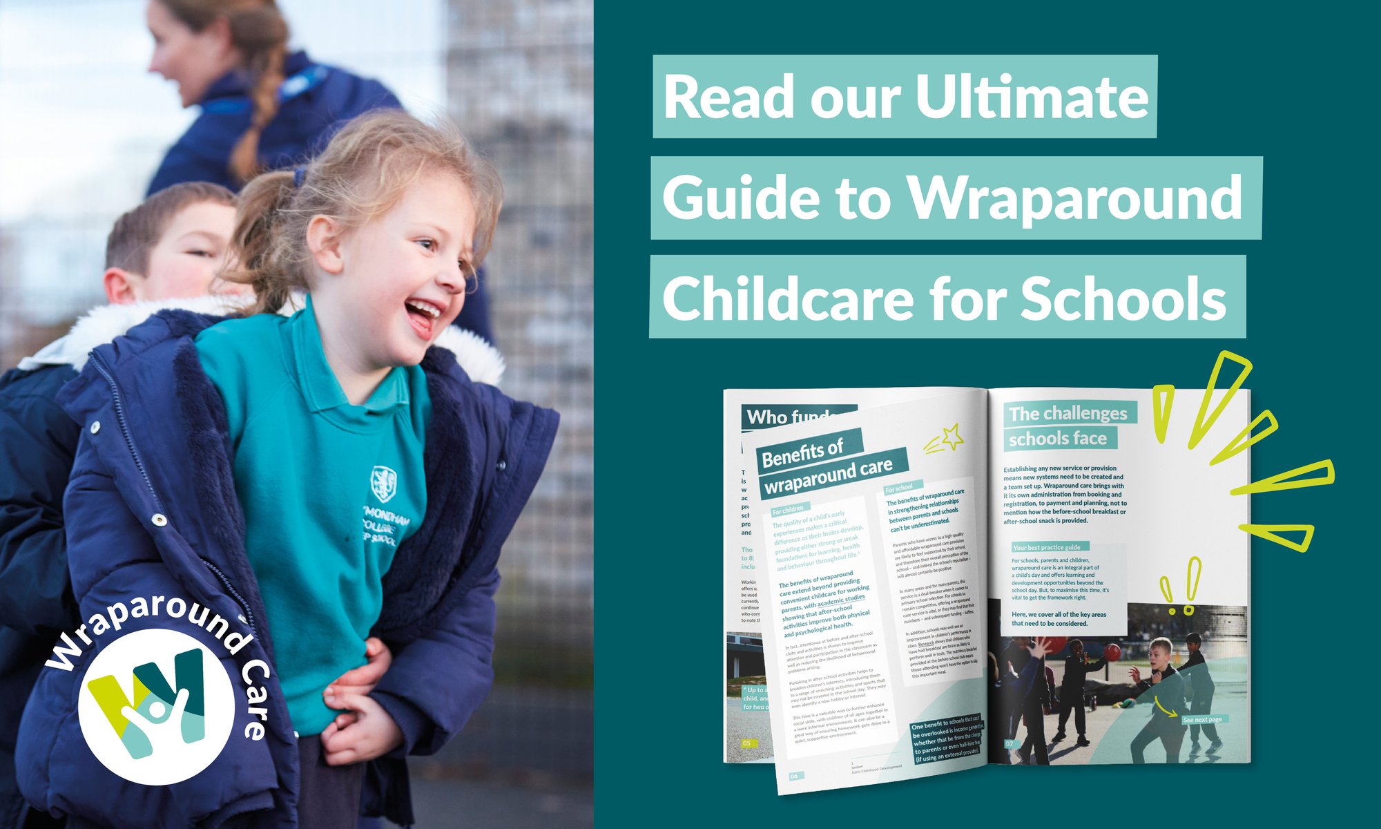Read our Ultimate Guide to Wraparound Childcare for Schools